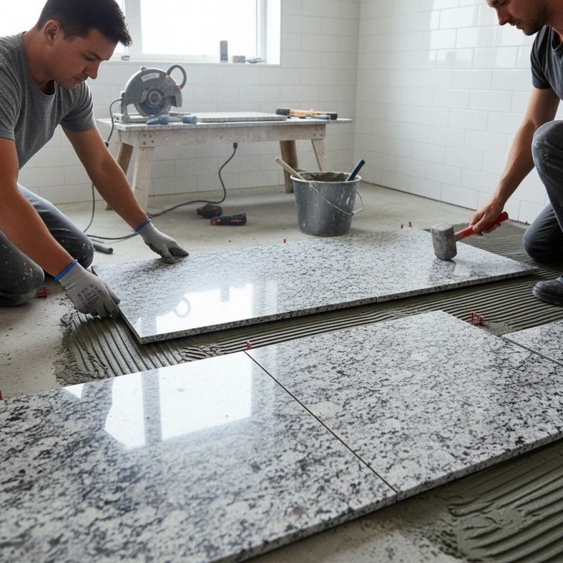 Terrazzo Flooring Installation