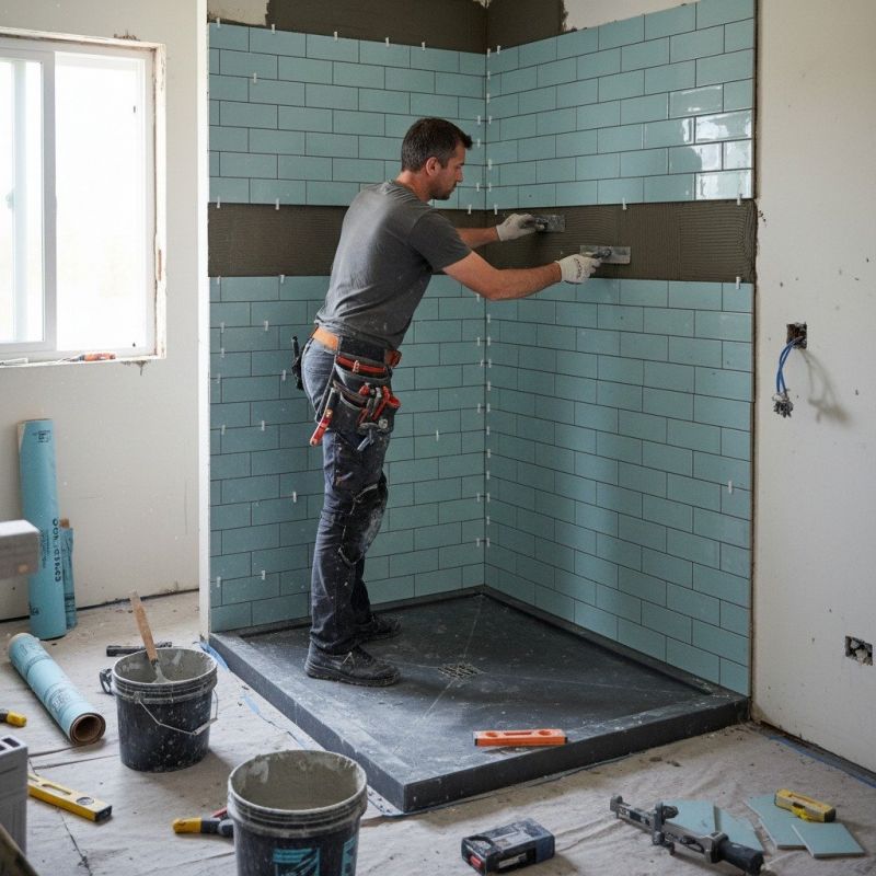 Tile Shower Installation in Littleton, CO